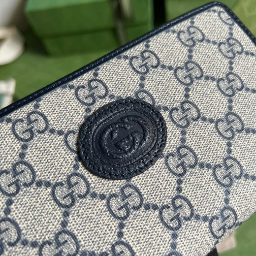 蓝色GG Supreme钱包 商品图3