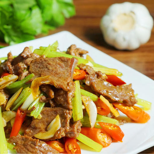 联豪食品小炒牛肉套餐团购6包1200g生牛肉生鲜牛扒新鲜轻食 商品图3