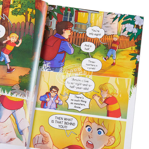 【中商原版】Magic Tree House 1 Dinosaurs Before Dark 魔法神奇树屋漫画版1 英文原版 小初文学 图像小说图画故事书 6岁+ 商品图3