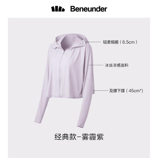 【一般贸易】蕉下披肩防晒衣经典款女夏季冰丝薄短防晒衣 均码 商品图1