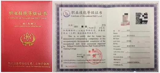 人社职业技术资格证书 商品图0