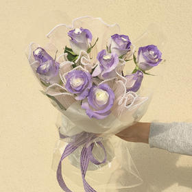 紫色玫瑰 为你植迷