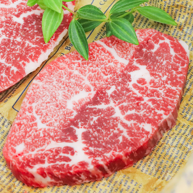 雪花和牛M5+眼肉盖1000g！肉质嫩度好 级别高 一看这雪花纹就爱上了