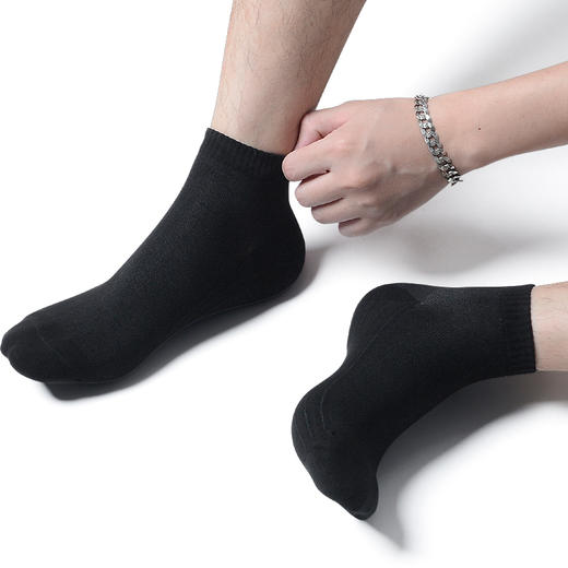 【时尚袜平板鞋运动鞋专用】AUN爱优恩男士女士防臭运动短袜船袜礼盒 商品图1