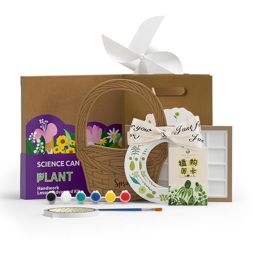 科学罐头植物手工课套装（自然美育 不一样启蒙艺术） 商品图5