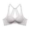 都市丽人自然舒适蕾丝中厚常规文胸内衣有钢圈四排扣LB33Z6 商品缩略图2