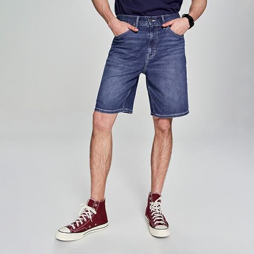 Lee商场同款23春夏新品凉感中浅蓝男牛仔短裤凉凉裤LMB100903200229A02990 商品图3