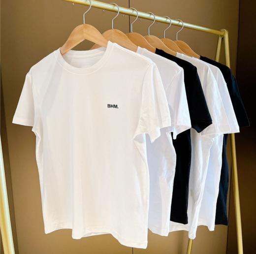 百家好BASIC HOUSE 男女款纯棉短袖T恤（3件装）1组 商品图4