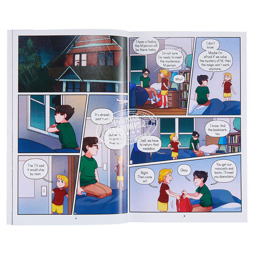 【中商原版】Magic Tree House 4 Graphic Novel神奇树屋漫画版4 英文原版进口 桥梁漫画儿童图画图像小说 儿童文学 魔法树屋 商品图4