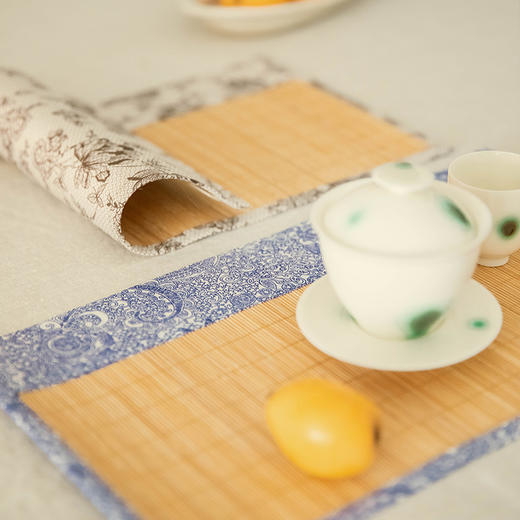 蒂卡系列竹制茶垫新中式禅意茶席 商品图1