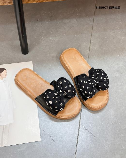 新品蝴蝶结软底拖鞋947B32567 商品图5