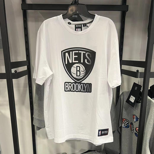 HUGO BOSS/胡戈波士 男士舒适印花运动休闲短袖T恤 商品图3