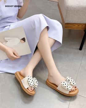 新品蝴蝶结软底拖鞋947B32567