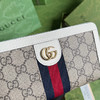 Gucci白色老花长款钱包 商品缩略图4