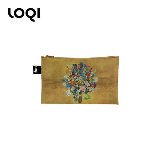 德国LOQI时尚艺术环保收纳袋 梵高50周年系列ZP.VGM.A 文具数码配件收纳整理套包洗漱化妆防泼水 商品图4