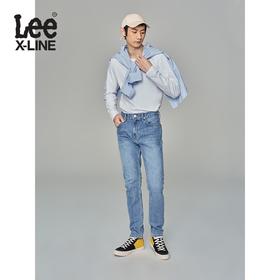 LeeXLINE23春季新品705标准锥形浅蓝色男牛仔裤LMB1007055PC00FA04083