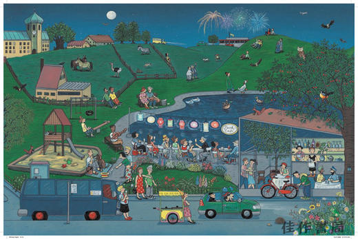 All Around Bustletown: Nighttime / 布斯敦镇的四周：夜间 商品图4