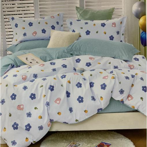 金凯贝全棉斜纹加厚被套1.6*2.1m（颜色样式随机发） 商品图3