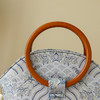 木柄圆环贝壳手提包，旗袍汉服古风包包JX-南山南 商品缩略图2