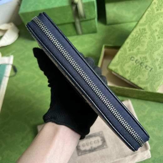 蓝色GG Supreme钱包 商品图4