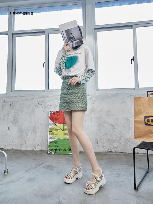 新品松糕底百搭休闲凉鞋431B32568 商品图7