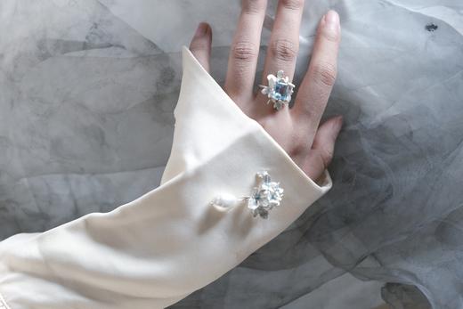 Fireflies  无尽夏宝石戒指 商品图6