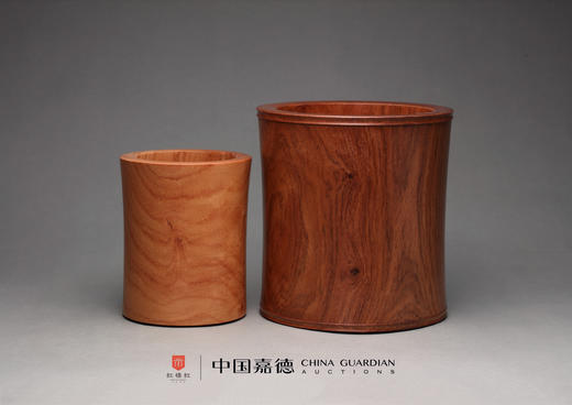 红桥红  家具严选  缅甸花梨（大果紫檀）【笔筒两件套】 商品图2