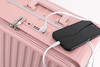 自然醒B001多功能行李箱新款铝框拉杆箱万向轮20寸登机旅行箱24耐用结实男女ZT 商品缩略图8