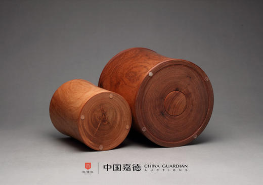 红桥红  家具严选  缅甸花梨（大果紫檀）【笔筒两件套】 商品图4