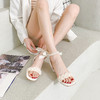 新品小仙女丝绸凉鞋427B32561 商品缩略图6