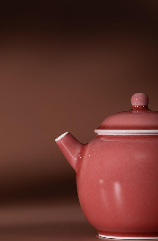谷雨山房 豇豆红 容天壶 茶壶 （预定） 商品图2