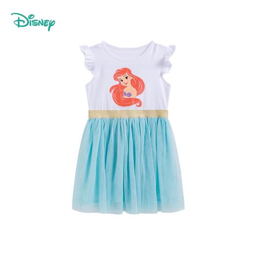 迪士尼童装 儿童连衣裙夏装女童公主裙小童宝宝裙子网纱裙蓬蓬裙 商品图4