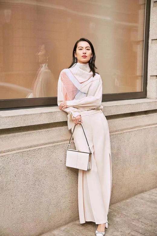 伽达阔腿裤。白色 黑色 自己备注号码颜色 商品图1