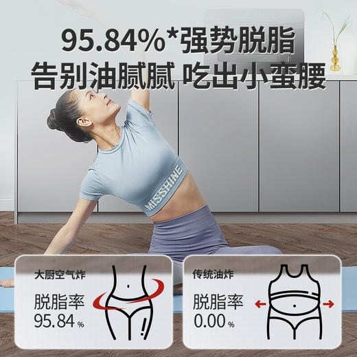 大厨（DACHOO）【老板电器】蒸烤箱一体机台式家用烤箱蒸箱蒸烤一体机空气炸DB602 奶油白 商品图5