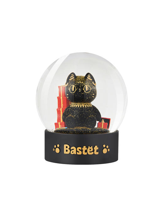【米舍】大英博物馆盖亚安德森猫萌猫水晶球摆件 商品图4