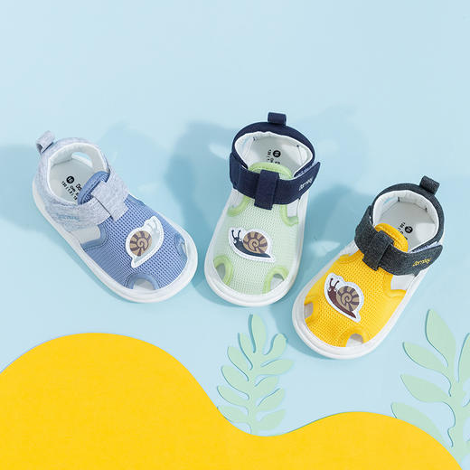 贝贝怡宝宝软底学步鞋夏季新款透气包裹式儿童凉鞋男女童防滑鞋 商品图1