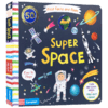 动手找事实 太空 英文原版绘本 纸板书 Super Space First Facts and Flaps 宇宙知识启蒙 3-6岁 英文版原版书籍 进口英语书正版 商品缩略图4