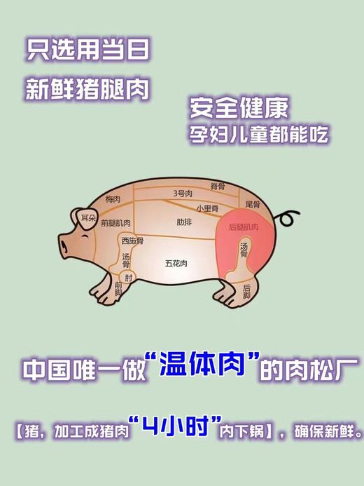 【原味/芝麻海苔肉松】台湾38载肉松传承手艺！可拌饭/拌粥/夹馒头/做饭团，随心搭配都好吃！原味、芝麻两种口味可选，100g/瓶*2！【TJ-J仓】 商品图6