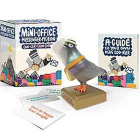 迷你办公室信鸽：比电子邮件更酷 进口套装 Mini Office Messenger Pigeon: Coo-ler Than Email