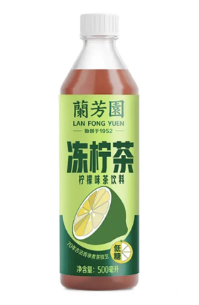 兰芳园柠檬冻柠茶500ml