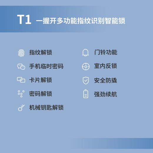 智能锁T1 商品图4