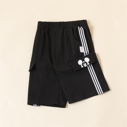 【商场同款】迪士尼童装男童运动风七分裤夏季新品时尚潮搭米奇中大童宝休闲裤 商品图2