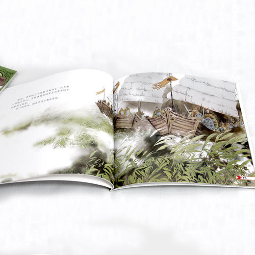 【已降158元】文化传承《古典名著三国演义儿童绘本（10本塑封）》 商品图4