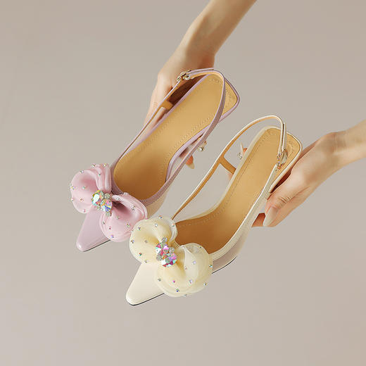 甜美减龄，尖头网面四季鞋凉鞋MT-ML8320 商品图2