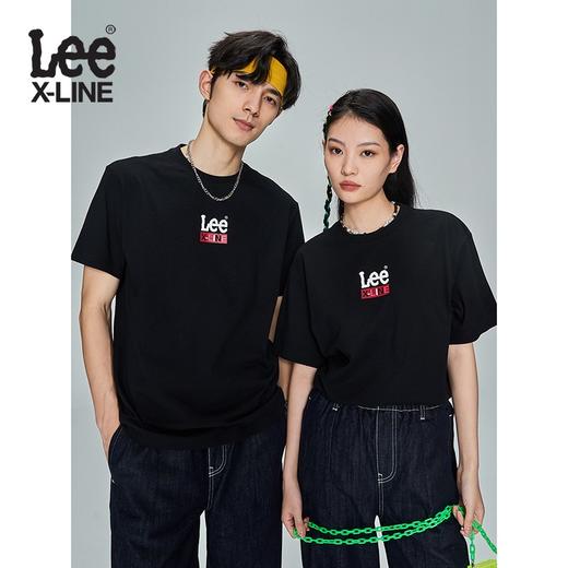 LeeXLINE23春夏新品舒适版型印花多色男女同款短袖T恤LUT0054714LE00FA03953 商品图2