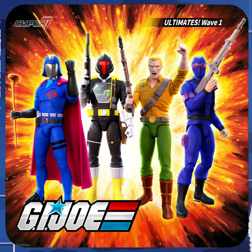 现货 Super7 特种部队 GI Joe 终极版系列1 商品图0