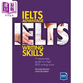 预售 【中商原版】IELTS Advantage Writing Skills  Delta Exam Preparation雅思考试提高写作技巧 英文原版进口教材教辅参考书