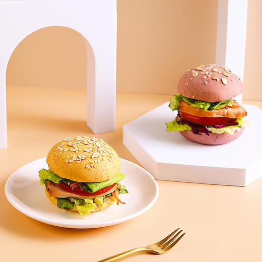 「全麦谷物欧包」不多言全麦巧克力面包 零食粗粮早餐代餐饱腹欧包400g 商品图3