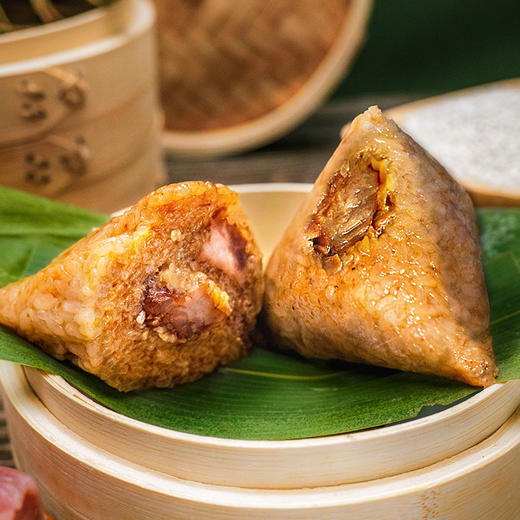 广州酒家 风味肉粽礼盒1kg 商品图4