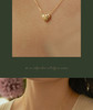 Oflye潮流饰品 爱心项链女新款百搭锁骨链轻奢饰品 商品缩略图4